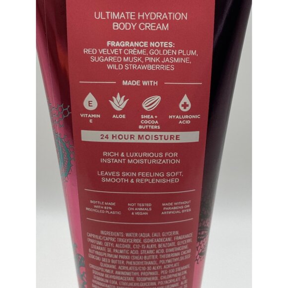 Bath & Body Works Velvet Sugar 8 Oz Ultimate Hydration Body Cream With Shea Butt - Picture 4 of 7